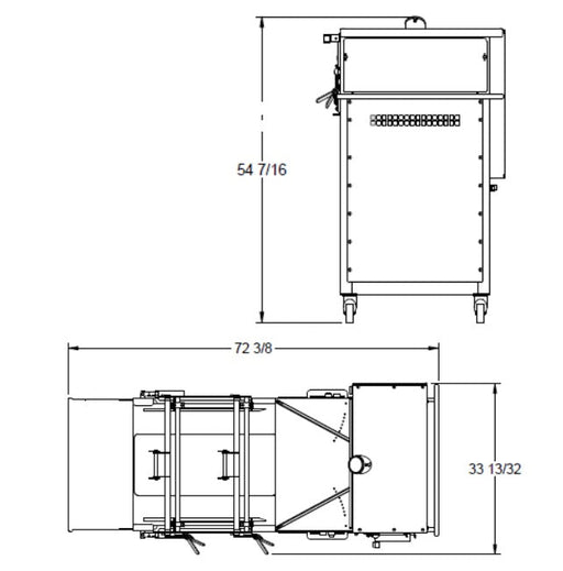 Oliver SIMPLEX - 4 - 24 Bloemhof Simplex Dough Sheeter Moulder - TheChefStore.Com