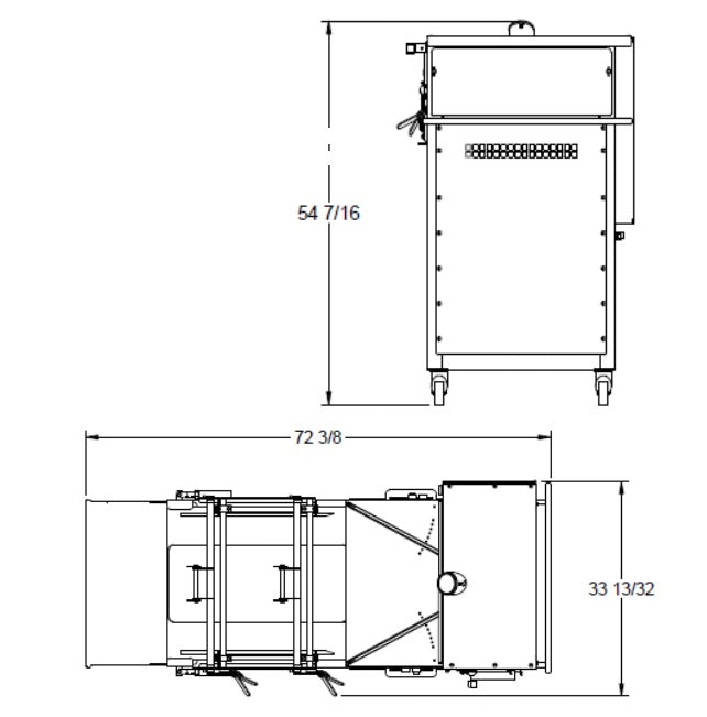 Oliver SIMPLEX - 4 - 24 Bloemhof Simplex Dough Sheeter Moulder - TheChefStore.Com