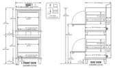 Peerless C231B Double Door Eight Shelves Gas Bake Oven - TheChefStore.Com