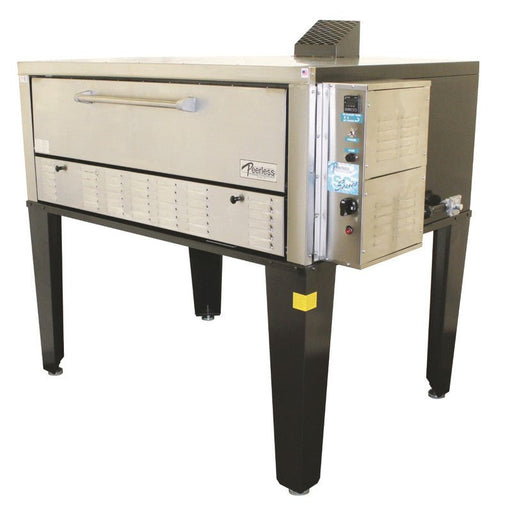 Peerless CW100PESC Single Deck Electronic Gas Pizza Oven - TheChefStore.Com