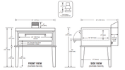 Peerless CW41B Single Deck Gas Bake Oven - TheChefStore.Com