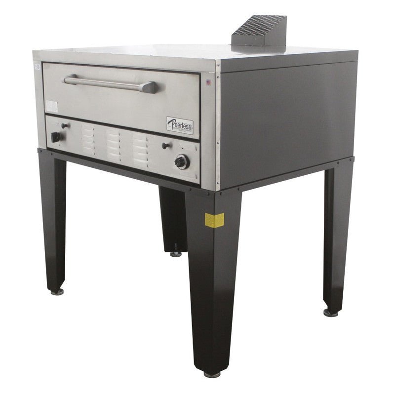 Peerless CW41P Single Deck Gas Pizza Oven - TheChefStore.Com