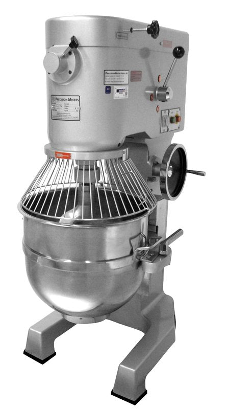 Precision V - 80.1 80 Quart Planetary Mixer, 3 Speed, Heavy Duty 4 HP Motor, Single Phase