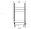 Prepline MPI1836 Full Size Insulated Heater Proofer Cabinet with Clear Door, 120V - TheChefStore.Com