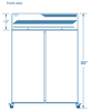 Pro - kold SSC - 45 - 2S 54" Reach In Refrigerator, Stainless Steel Interior and Exterior - TheChefStore.Com