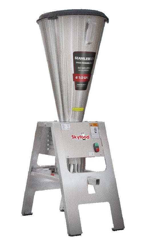 Skyfood LAR - 25LMBE 6.5 Gallon Food Blender, Stainless Steel Container and Base, 3,500 RPM, 1.5 HP - TheChefStore.Com