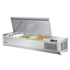 Turbo Air CTST - 1200 - N 47" Counter Top Refrigerated Salad Prep Table - TheChefStore.Com