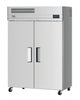 Turbo Air EF47 - 2 - N - V 2 Solid Door Top Mount Freezer, 42.2 Cu. Ft. - TheChefStore.Com