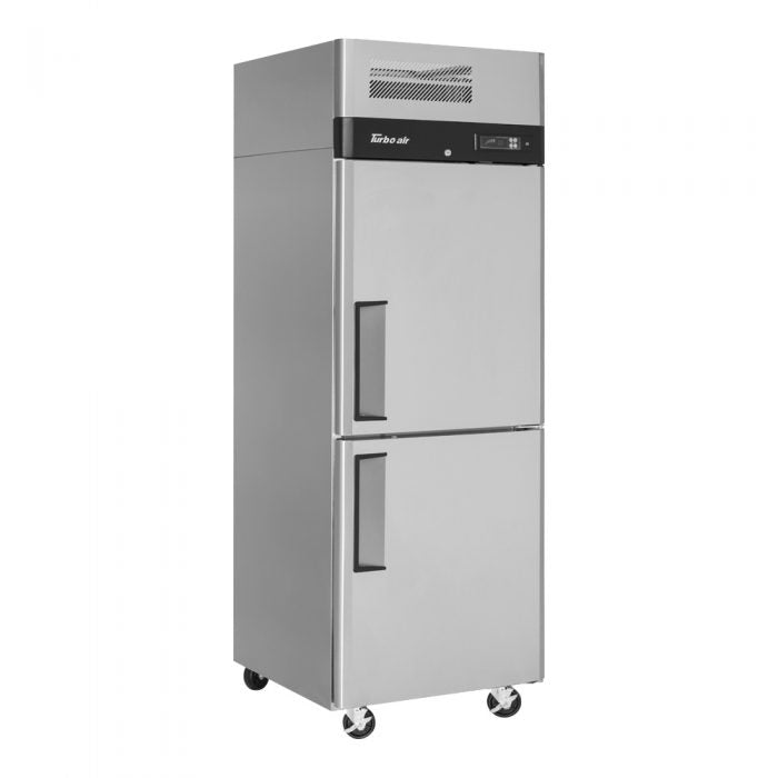 Turbo Air M3F24 - 2 - N 2 Solid Half - Door Top Mount Freezer, 21.5 Cu. Ft. - TheChefStore.Com