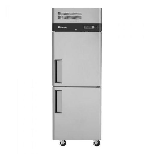 Turbo Air M3F24 - 2 - N 2 Solid Half - Door Top Mount Freezer, 21.5 Cu. Ft.