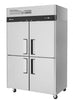 Turbo Air M3F47 - 4 - N 4 Solid Half - Door Top Mount Freezer, 42.1 Cu. Ft. - TheChefStore.Com