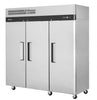 Turbo Air M3F72 - 3 - N 3 Solid Door Top Mount Freezer, 65.8 Cu. Ft. - TheChefStore.Com