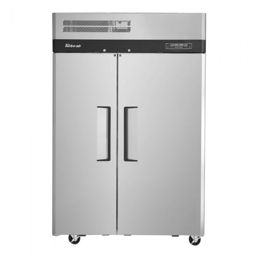 Turbo Air M3RF45 - 2 - N 2 Solid Door Dual Temp, Top Mount Refrigerator & Freezer - TheChefStore.Com