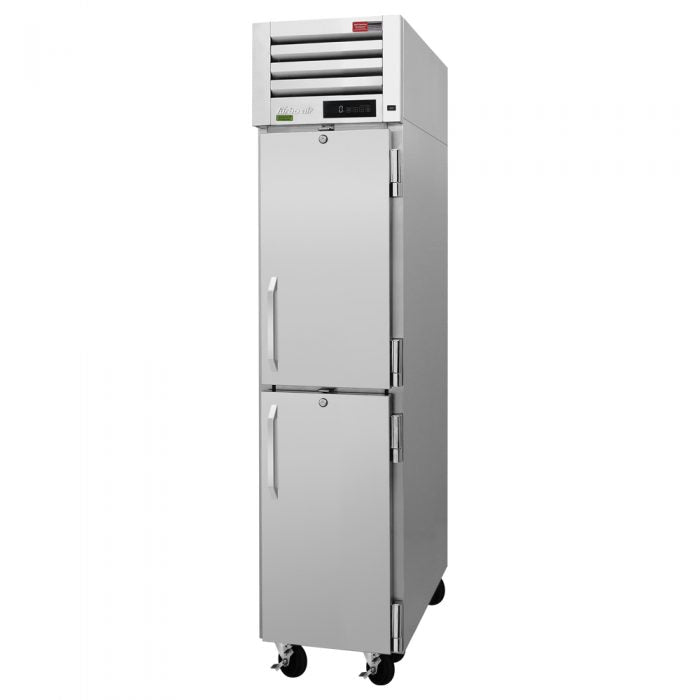 Turbo Air PRO - 15 - 2F - N 2 Solid Half Door Top Mount Freezer, Slim Line - TheChefStore.Com