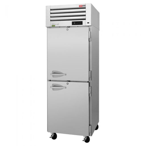 Turbo Air PRO - 26 - 2R - N 2 Solid Half - Door Top Mount Refrigerator, 24.7 Cu. Ft. - TheChefStore.Com