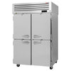 Turbo Air PRO - 50 - 4R - N 4 Solid Half - Door Top Mount Refrigerator, 47.5 Cu. Ft. - TheChefStore.Com