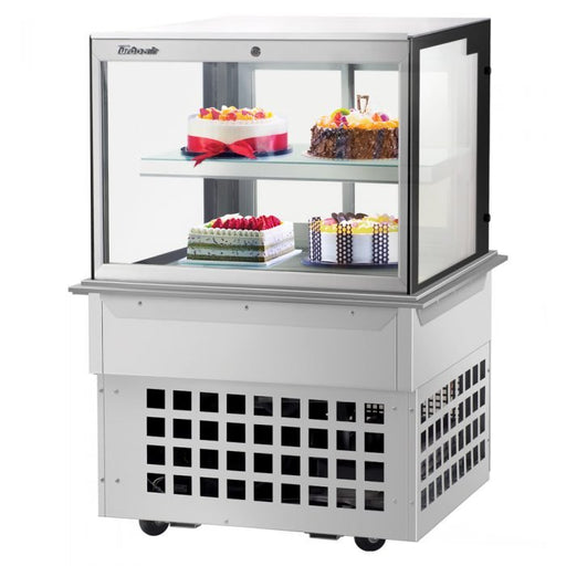 Turbo Air TBP36 - 46FDN 36" Refrigerated Bakery Display Case, 2 Tiers, Front Open, Drop - in, 9 Cu. Ft. - TheChefStore.Com