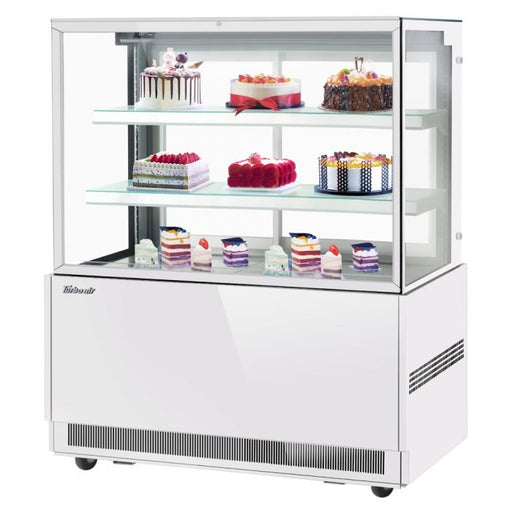 Turbo Air TBP48 - 54FN - W(B) 48" Refrigerated Bakery Display Case, 3 Tiers, Front Open, White or Black, 17.2 Cu. Ft. - TheChefStore.Com