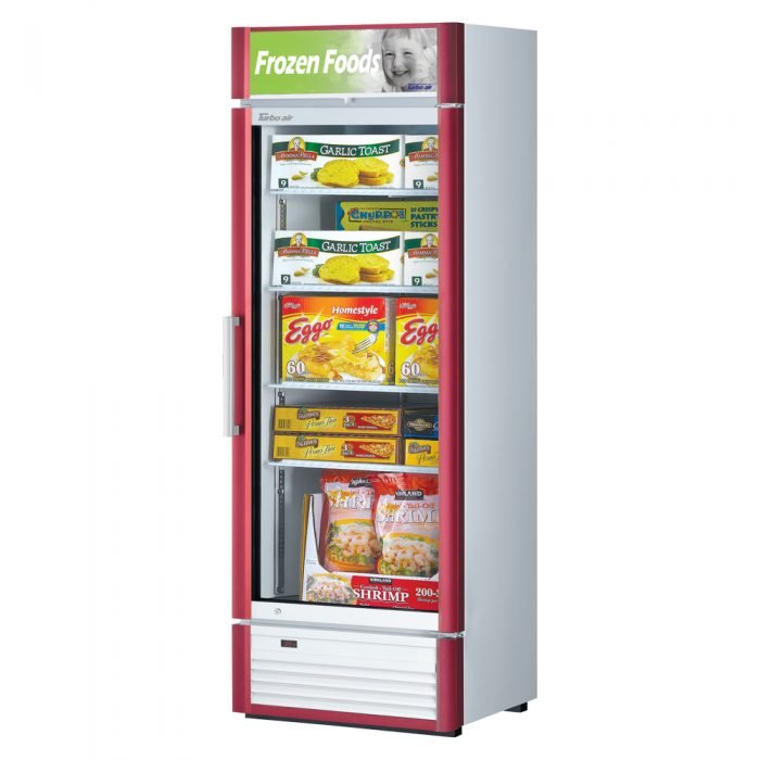 Turbo Air TGF - 15SD - N 1 Door Swing Glass Merchandiser Freezer - TheChefStore.Com