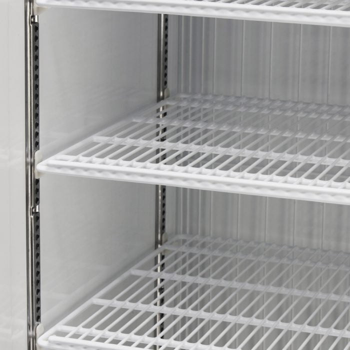 Turbo Air TGF - 49F - N 2 Door Swing Style Glass Merchandiser Freezer, White, 39.8 Cu. Ft. - TheChefStore.Com