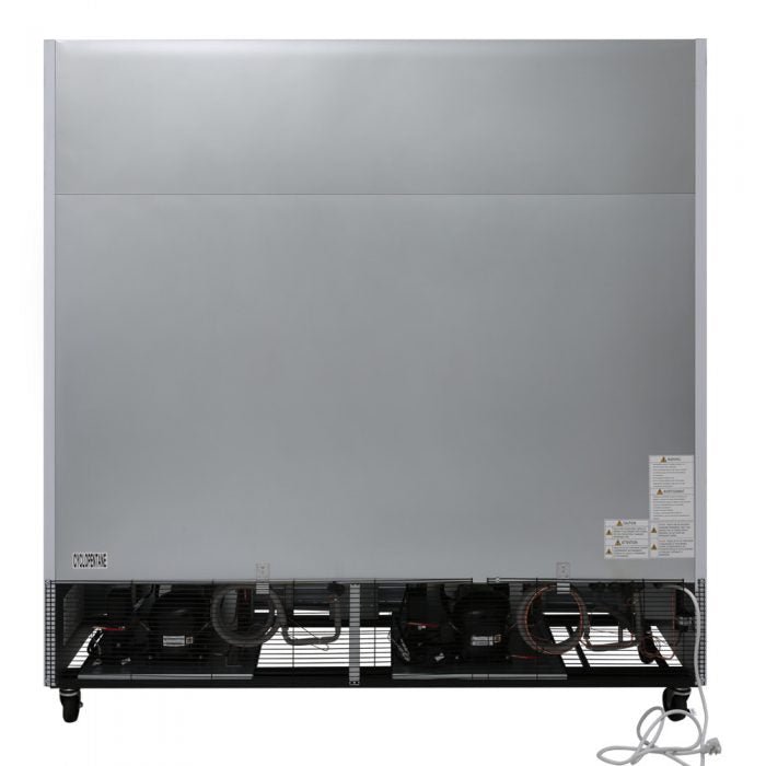 Turbo Air TGF - 72F - N 3 Door Swing Style Glass Merchandiser Freezer, White - TheChefStore.Com