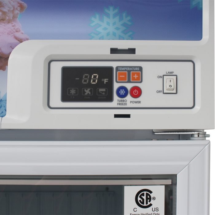 Turbo Air TGF - 72F - N 3 Door Swing Style Glass Merchandiser Freezer, White - TheChefStore.Com