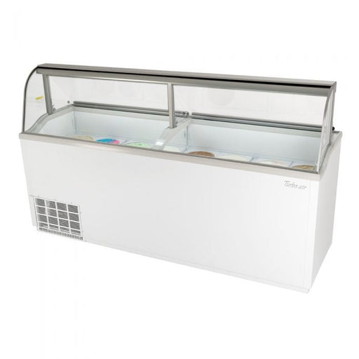 Turbo Air TIDC - 91G - N 89" Ice Cream Dipping Cabinet, Green or White - TheChefStore.Com