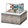 Turbo Air TOM - 36L - UFD - S - 2SI - N 34 - 3/4" Low Profile Open Display Merchandiser, 1 shelf, European Straight Style, Stainless Steel, 7.5 Cu. Ft. - TheChefStore.Com