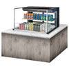 Turbo Air TOM - 36L - UFD - W(B) - 2SI - N 34 - 3/4" Low Profile Open Display Merchandiser, 1 shelf, European Straight Style, 7.5 Cu. Ft. - TheChefStore.Com