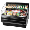 Turbo Air TOM - 50LW(B) - N 50" Low Profile, Horizontal Open Display Merchandiser, White or Black, 9.8 Cu. Ft. - TheChefStore.Com