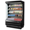 Turbo Air TOM - 50W(B) - N 50" Vertical Open Display Merchandiser, Full Size, White or Black, 16.5 Cu. Ft. - TheChefStore.Com