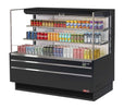 Turbo Air TOM - 60L - UF - W(B) - 3S - N 58 - 3/4" Low Profile Open Display Merchandiser, 2 shelves, European Straight Style, 19.3 Cu. Ft. - TheChefStore.Com