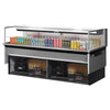 Turbo Air TOM - 72L - UF - S - 1SI - N 70 - 3/4" Low Profile Drop In Open Display Merchandiser, European Straight Style, Stainless Steel, 9.7 Cu. Ft. - TheChefStore.Com