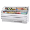 Turbo Air TOM - 75LW(B) - N 75" Low Profile, Horizontal Open Display Merchandiser, White or Black, 14.8 Cu. Ft. - TheChefStore.Com