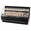 Turbo Air TOM - 75LW(B) - N 75" Low Profile, Horizontal Open Display Merchandiser, White or Black, 14.8 Cu. Ft. - TheChefStore.Com