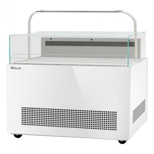 Turbo Air TOS - 50NN - D - W(B) 50" Sandwich & Cheese Display Case with Top Shelf, Refrigerated, White or Black - TheChefStore.Com