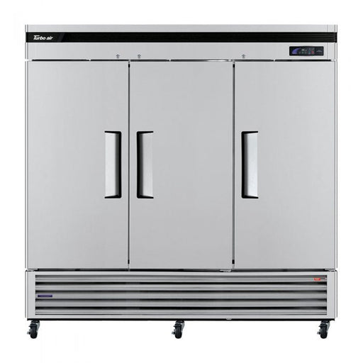 Turbo Air TSR - 72SD - N 3 Solid Door Refrigerator, Bottom Mount, 64.1 Cu. Ft. - TheChefStore.Com