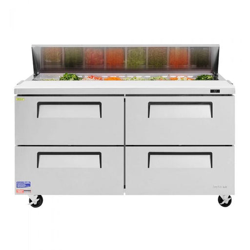 Turbo Air TST - 60SD - D4 - N 4 Drawer Refrigerated Sandwich Prep Table - TheChefStore.Com