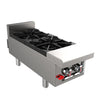 Venancio G12CT-12B 12" Hot Plate with 2 VT Burners, Genesis Series - TheChefStore.Com