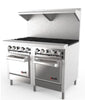 Venancio G482ST-48B 48" Range with 8 VT Burners and 2 Ovens, Genesis Series - TheChefStore.Com