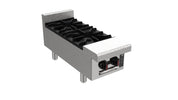 Venancio R12CT-12B 12" Hot Plate with 2 Burners, Restaurant Series - TheChefStore.Com