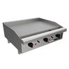 Venancio R18CT-18G 18" Elite Manual Griddle with 3 Burners, 3/4" Thick Plate, Restaurant Series - TheChefStore.Com