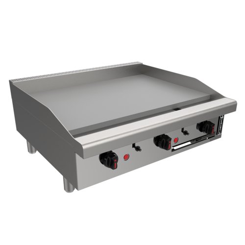 Venancio R36CT-36G 36" Elite Manual Griddle with 3 Burners, 3/4" Thick Plate, Restaurant Series - TheChefStore.Com