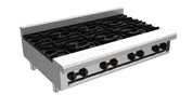 Venancio R48CT-48B 48" Hot Plate with 8 Burners, Restaurant Series - TheChefStore.Com