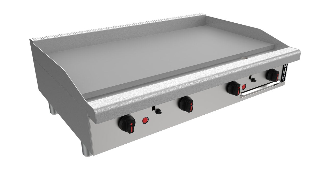 Venancio R48CT-48T 48" Elite Thermostatic Griddle with 4 Burners, 1" Thick Plate, Restaurant Series - TheChefStore.Com