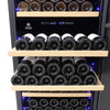 Vinotemp EL - 168GFEB Garage 168 Dual - Zone Wine Cooler, 203 Bottle Capacity, in Black - TheChefStore.Com