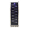 Vinotemp EL - 168ZZ - SSD Connoisseur Series Single - Zone Wine Cooler with Forward Facing Label Racking, 157 Bottle Capacity, in Stainless Steel - TheChefStore.Com