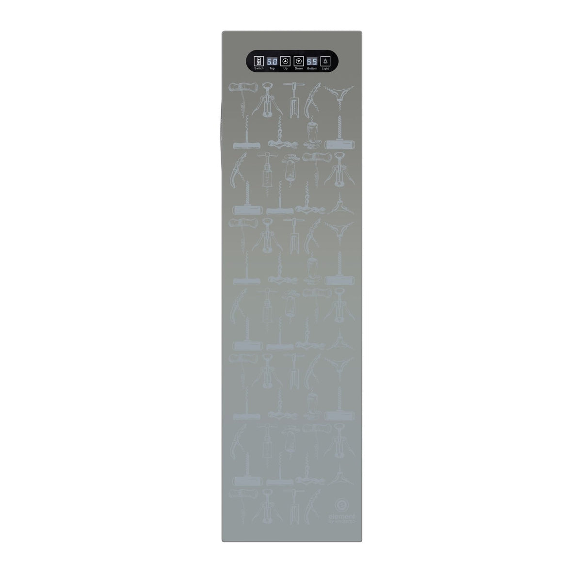 Vinotemp EL - 18TEDCS Eco Series Dual - Zone Thermoelectric Wine Cooler, 118 Bottle Capacity, in Black - TheChefStore.Com