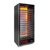 Vinotemp EL - 300COMM Backlit Series Commercial 300 Wine Cooler, Left Hinge, 188 Bottle Capacity, in Black (EL - 300COMM - L) - TheChefStore.Com