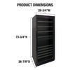 Vinotemp EL - 300TS Butler Series Dual - Zone Wine Cooler, 228 Bottle Capacity, in Black - TheChefStore.Com